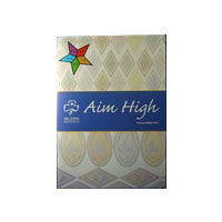 Aim High is the program book that contains the syllabus for the Action badge, Junior BP award, BP award and Queens Guide award.