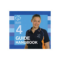 soft cover number 4 handbook with a blue cover
