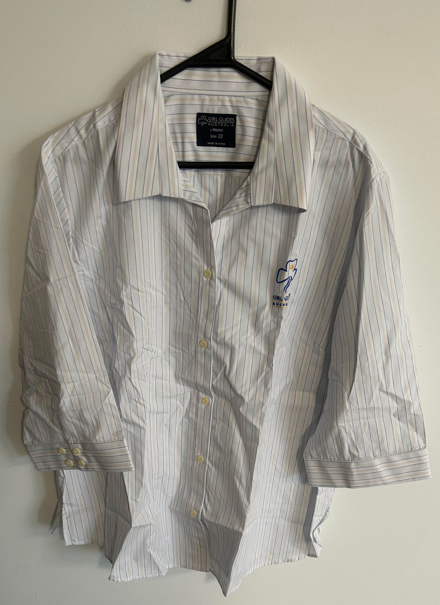 Leaders White Shirt - 3/4 sleeve