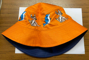 B2B reversible bucket hat - Orange
